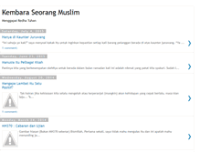 Tablet Screenshot of kembaraseorangmuslim.blogspot.com