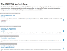 Tablet Screenshot of maremamarketplace.blogspot.com