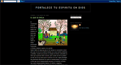 Desktop Screenshot of cristomanantialdevida.blogspot.com