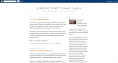 Desktop Screenshot of firefoxissue.blogspot.com