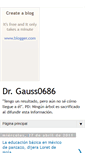 Mobile Screenshot of docgauss.blogspot.com
