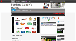 Desktop Screenshot of perdanacantiks.blogspot.com