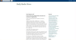 Desktop Screenshot of daily-radio-news.blogspot.com