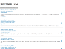 Tablet Screenshot of daily-radio-news.blogspot.com