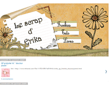Tablet Screenshot of erikascrap.blogspot.com
