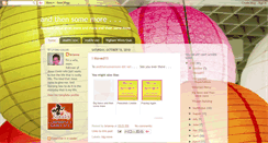 Desktop Screenshot of andthensomore.blogspot.com