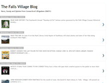 Tablet Screenshot of fallsvillageblog.blogspot.com