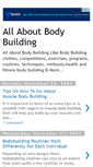 Mobile Screenshot of about-body-building-tips.blogspot.com