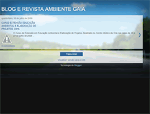 Tablet Screenshot of ambientegaia.blogspot.com