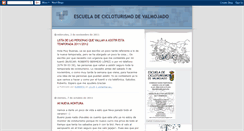 Desktop Screenshot of cicloturismovalmojado.blogspot.com