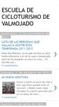 Mobile Screenshot of cicloturismovalmojado.blogspot.com