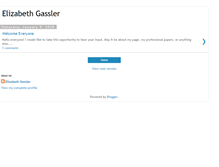 Tablet Screenshot of elizabethgassler.blogspot.com