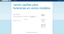 Desktop Screenshot of capillasardientes.blogspot.com