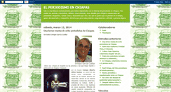 Desktop Screenshot of elperiodismoenchiapas.blogspot.com