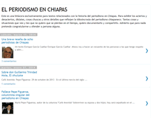Tablet Screenshot of elperiodismoenchiapas.blogspot.com