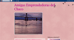 Desktop Screenshot of amigasemprendedorasdelchaco.blogspot.com