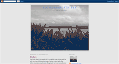 Desktop Screenshot of flowersandstripes.blogspot.com