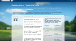 Desktop Screenshot of easternidahoiaei.blogspot.com