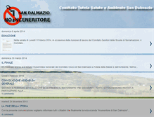 Tablet Screenshot of comitato-sandalmazio.blogspot.com