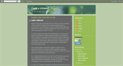 Desktop Screenshot of cadechinelo.blogspot.com