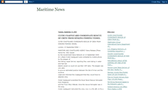 Desktop Screenshot of maritime-news.blogspot.com