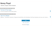 Tablet Screenshot of kennyfloyd.blogspot.com