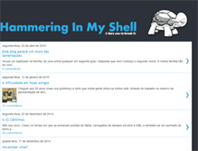 Tablet Screenshot of hammeringinmyshell.blogspot.com