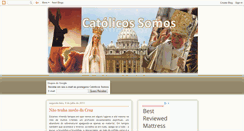 Desktop Screenshot of catolicosomos.blogspot.com