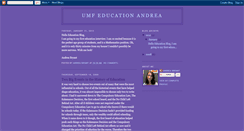 Desktop Screenshot of andreasumfeducationclass6.blogspot.com