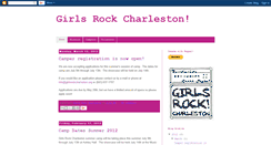 Desktop Screenshot of girlsrockcharleston.blogspot.com