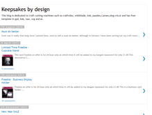 Tablet Screenshot of keepsakes-by-design.blogspot.com