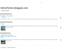 Tablet Screenshot of onlineturism.blogspot.com