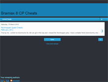 Tablet Screenshot of brainiax8.blogspot.com