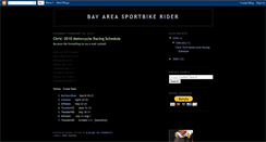Desktop Screenshot of bayareasportbikerider.blogspot.com
