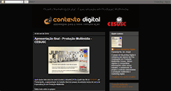 Desktop Screenshot of marketingdigital-cesusc.blogspot.com