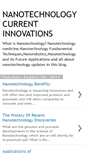 Mobile Screenshot of nanotechinnove.blogspot.com