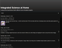 Tablet Screenshot of integratedscienceathome.blogspot.com