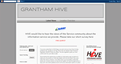 Desktop Screenshot of granthamhive.blogspot.com