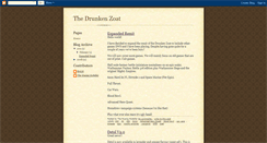 Desktop Screenshot of drunkenzoat.blogspot.com