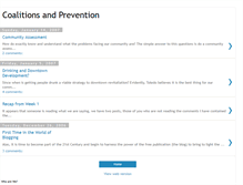 Tablet Screenshot of communityprevention.blogspot.com