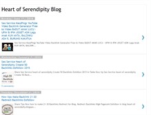 Tablet Screenshot of heart-of-serendipity.blogspot.com