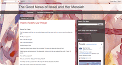 Desktop Screenshot of israelandhermessiah.blogspot.com