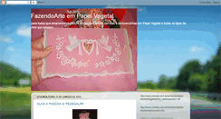Desktop Screenshot of fazendoartetiafati.blogspot.com