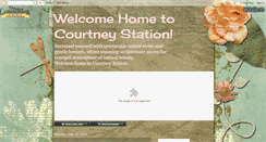 Desktop Screenshot of courtneystation.blogspot.com