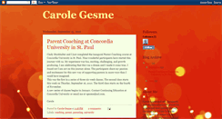 Desktop Screenshot of carolegesme.blogspot.com