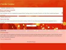 Tablet Screenshot of carolegesme.blogspot.com