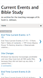 Mobile Screenshot of currenteventsandbiblestudy.blogspot.com