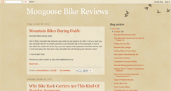 Desktop Screenshot of mongoosebikes.blogspot.com