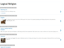 Tablet Screenshot of logicalreligion.blogspot.com