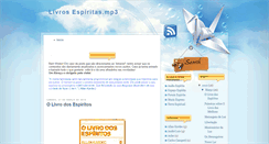 Desktop Screenshot of livrosespiritasmp3.blogspot.com